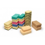 Schuur Sponsjes ROOD Schuur Sponsjes ROOD