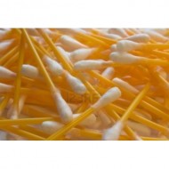 Wattenstaafjes Geel 500 stuks Wattenstaafjes Geel 500 stuks